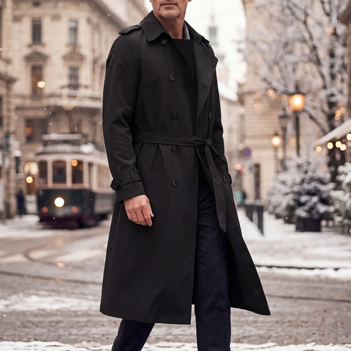 Tobin Belted Trench Coat