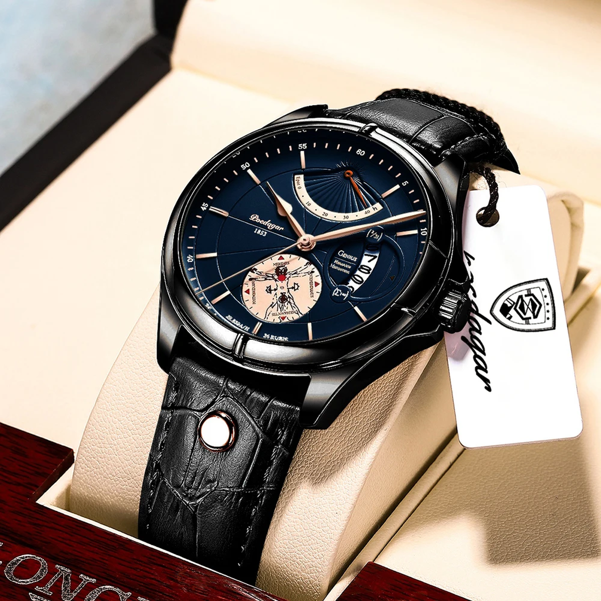 Winslow Leather Dress Watch