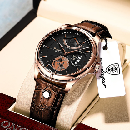 Winslow Leather Dress Watch