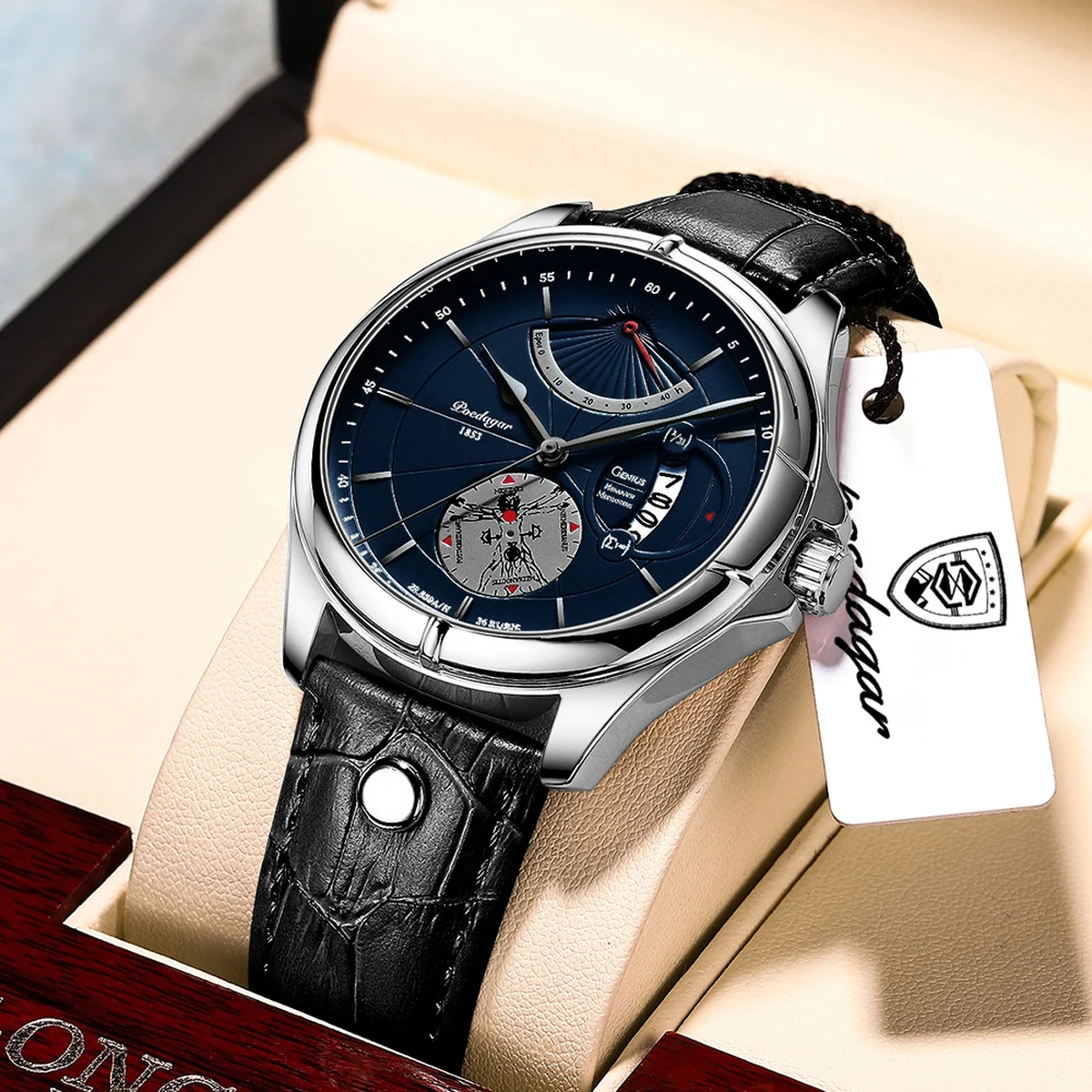 Winslow Leather Dress Watch