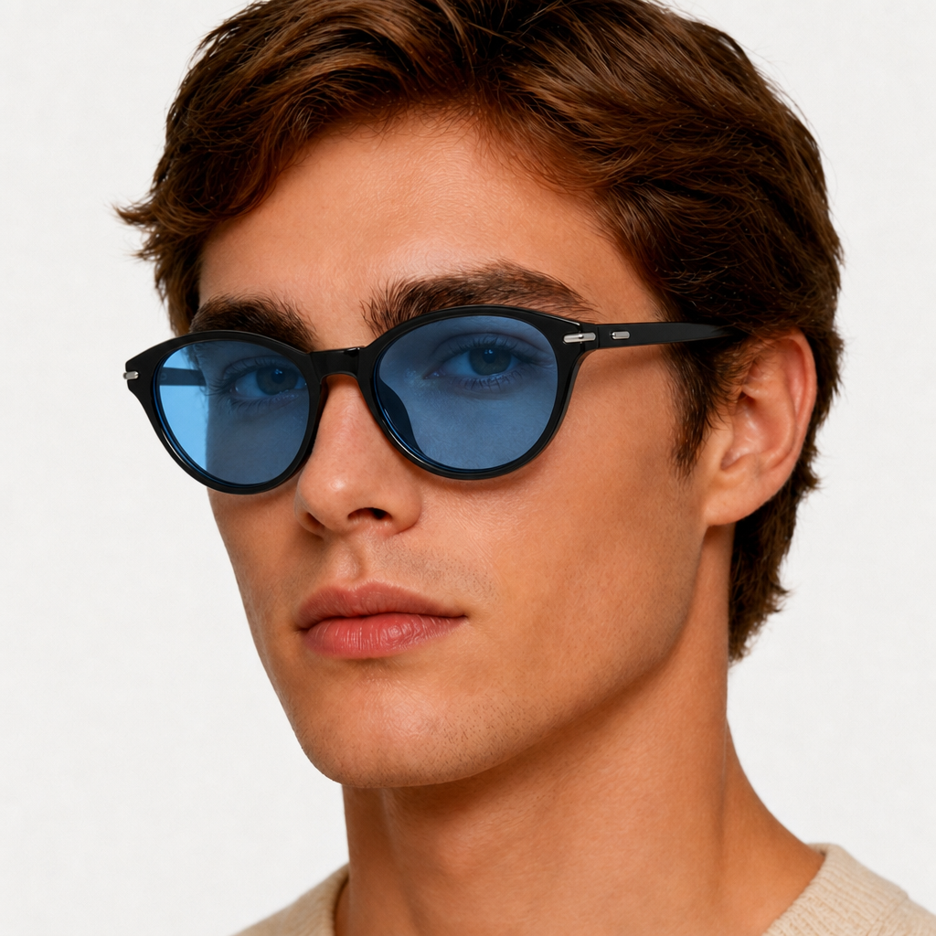 Verona Onyx Azure — on male model