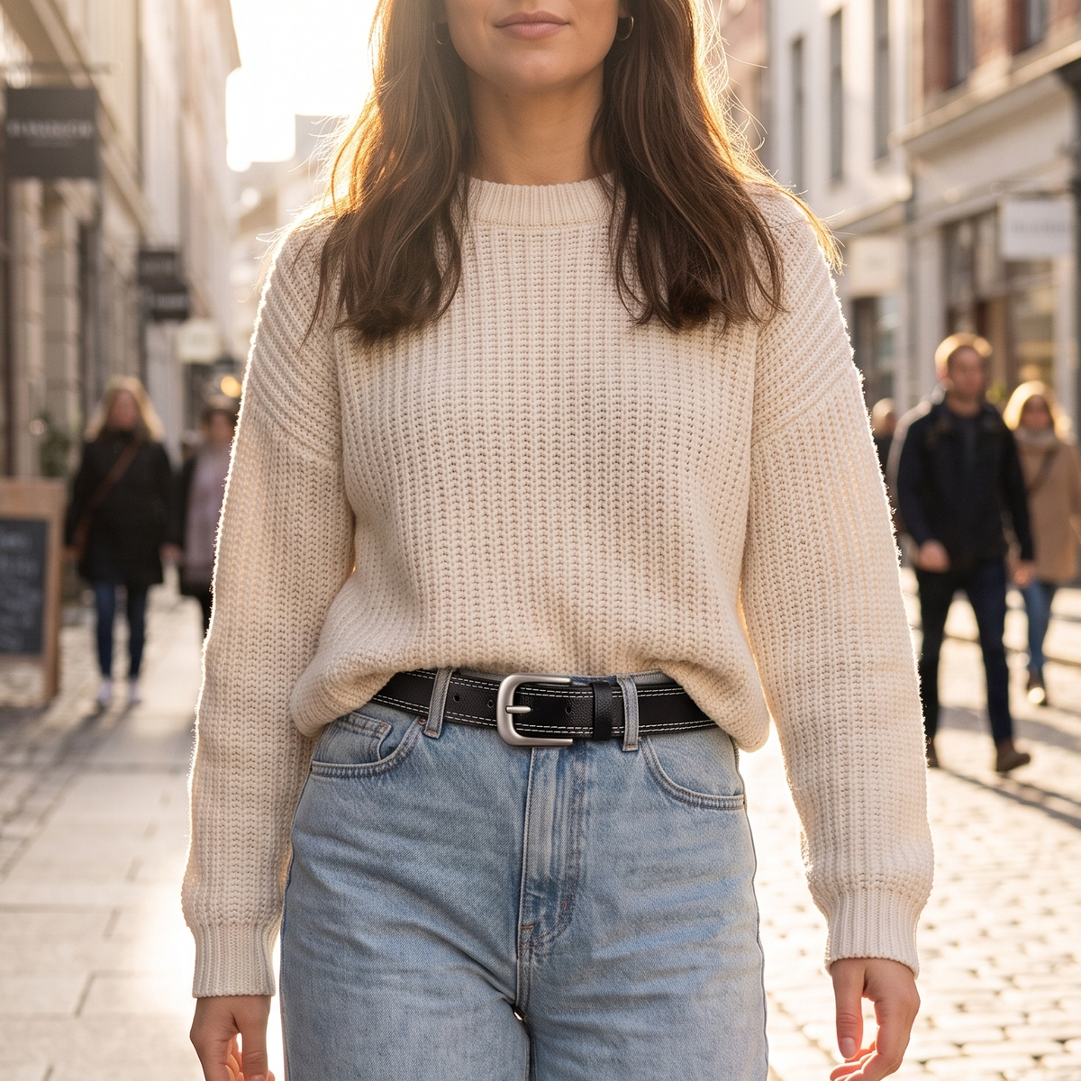 verona slim waist belt lifestyle