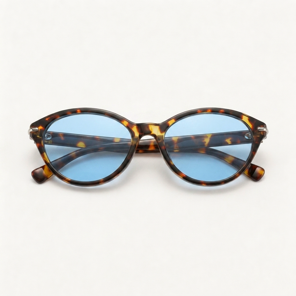 Verona Tortoise Sapphire — folded