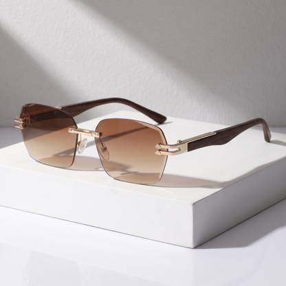 Vida Rimless Sunglasses