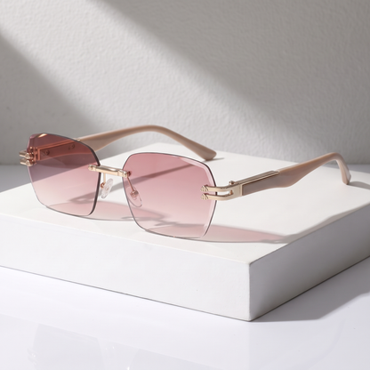 Vida Rimless Sunglasses