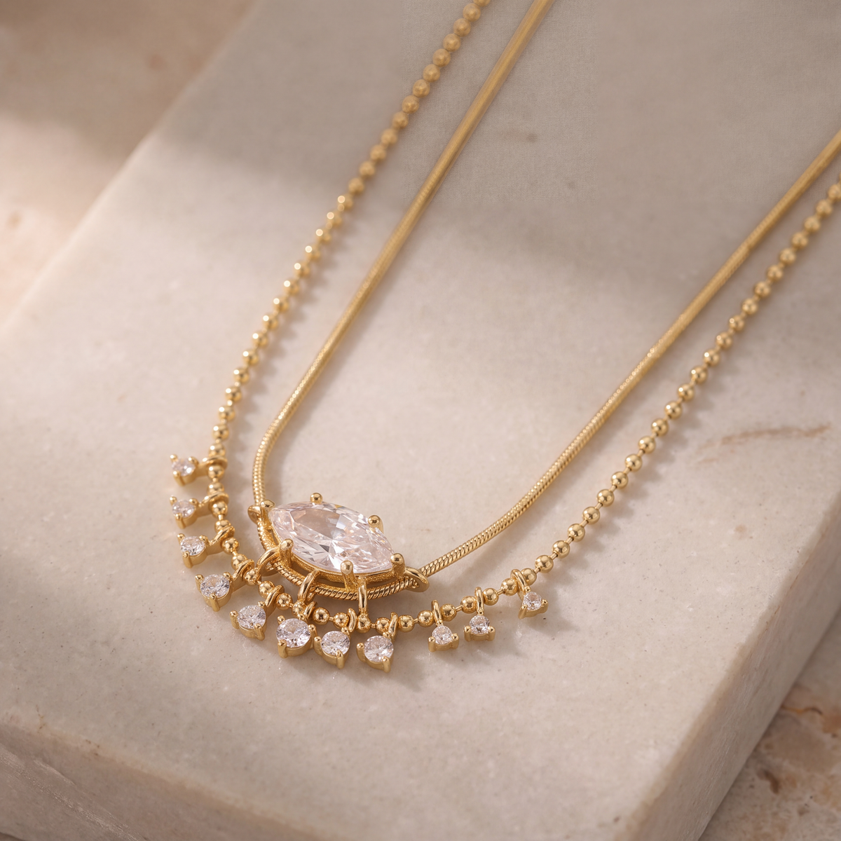 Vivian Necklace — studio