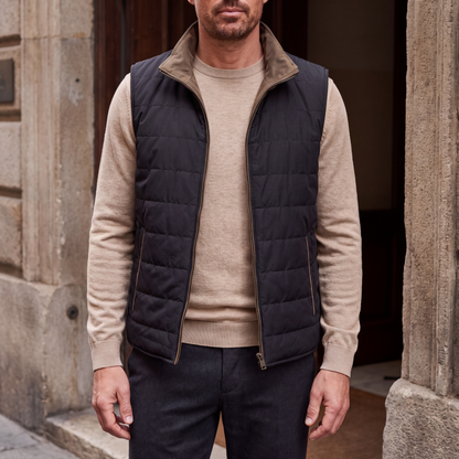 Wade Suede Vest Jacket
