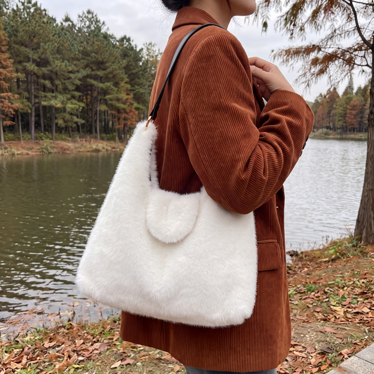 Winnie Faux Fur Bag